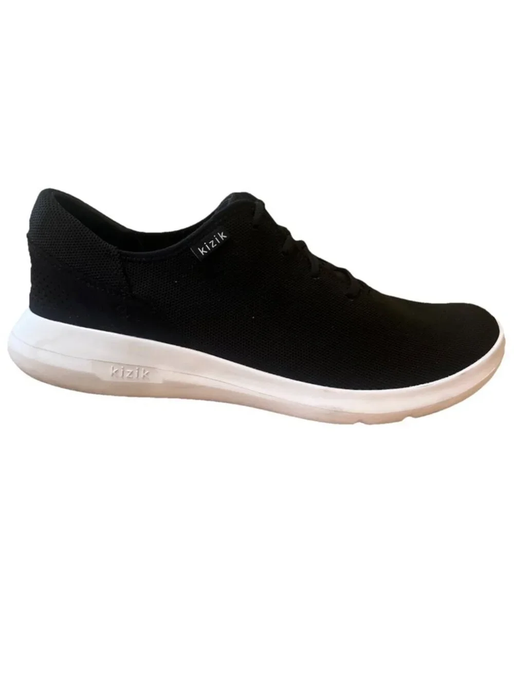 Kizik Madrid Eco Knit Blackout Sneakers Shoes Men's 13 Women’s 14.5 Hands Free